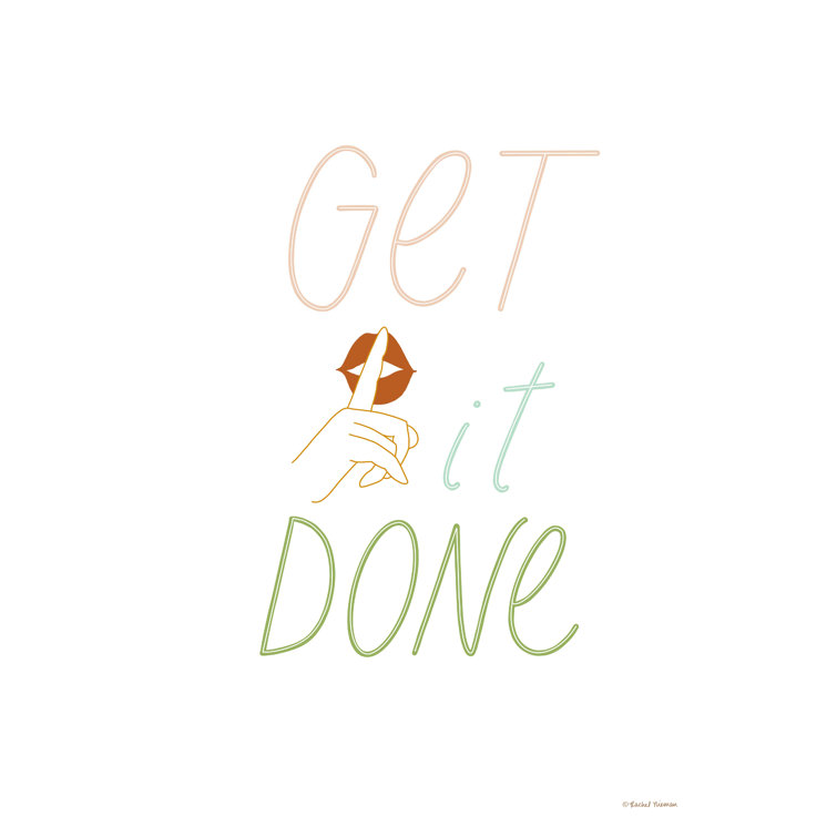 Trinx Get It Done Wrapped Canvas Textual Art Wayfair